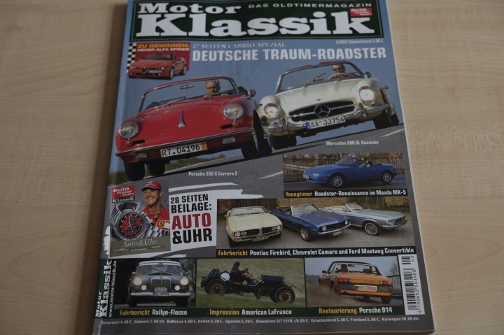 Deckblatt Motor Klassik (05/2007)